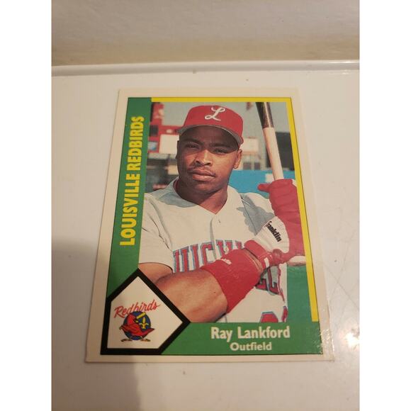 Ray Lankford 1990 CMC ProCards #114 - Louisville Redbirds (AAA) - Triple A Ball - Picture 1 of 3
